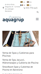Mobile Screenshot of cataloniaaqua.com